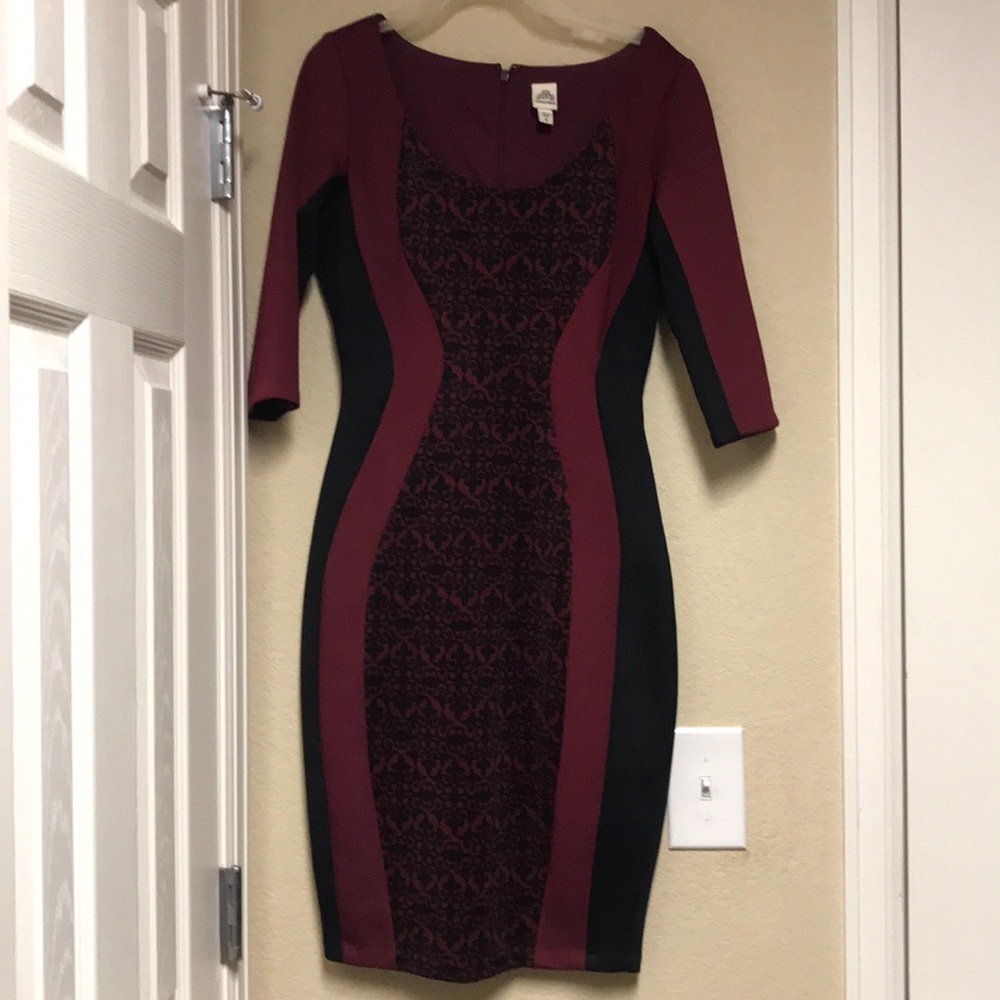 Sangria, cocktail dress, size 4.